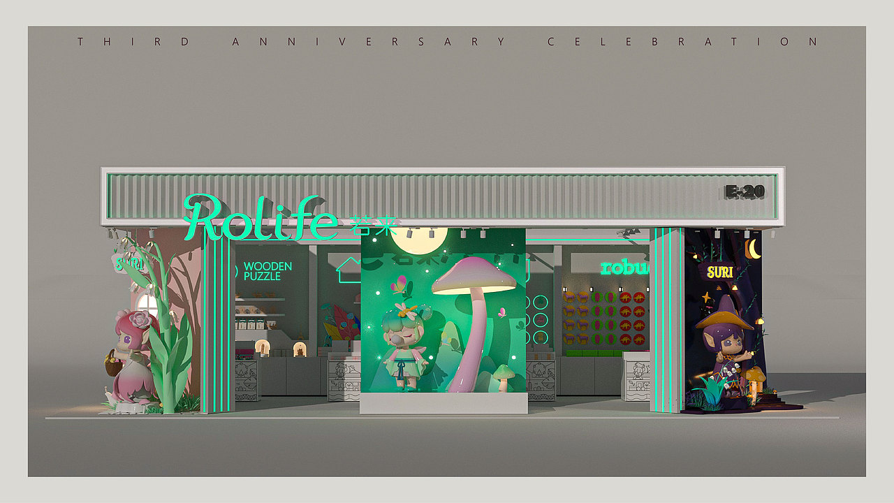 三周年庆（图ZMzY1OTAxMTYw） - 品牌 - 站酷设计师忿忿的约德尔原创素材 - 站酷ZCOOL