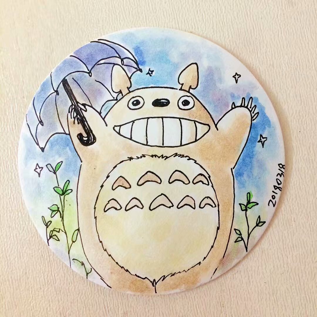 手绘小杯垫（图ZMTI3OTM0NTI0） - 绘画 - 站酷设计师小青小青呀原创素材 - 站酷ZCOOL