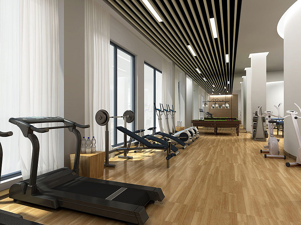 兰州健身房装修设计公司-瑞力健身房设计图|空间|家装设计|工装之家