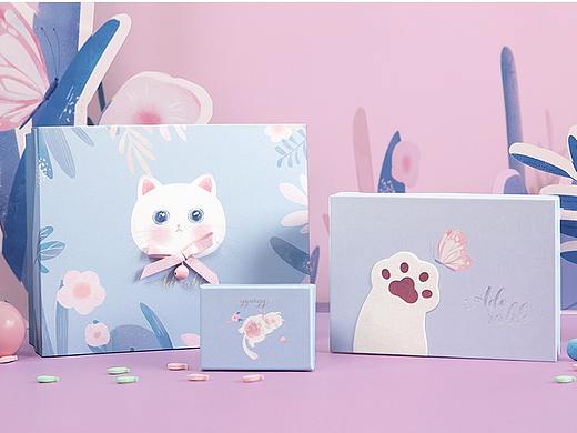 【方森园】猫，要萌要疼爱——《宠爱有喵》包装设计