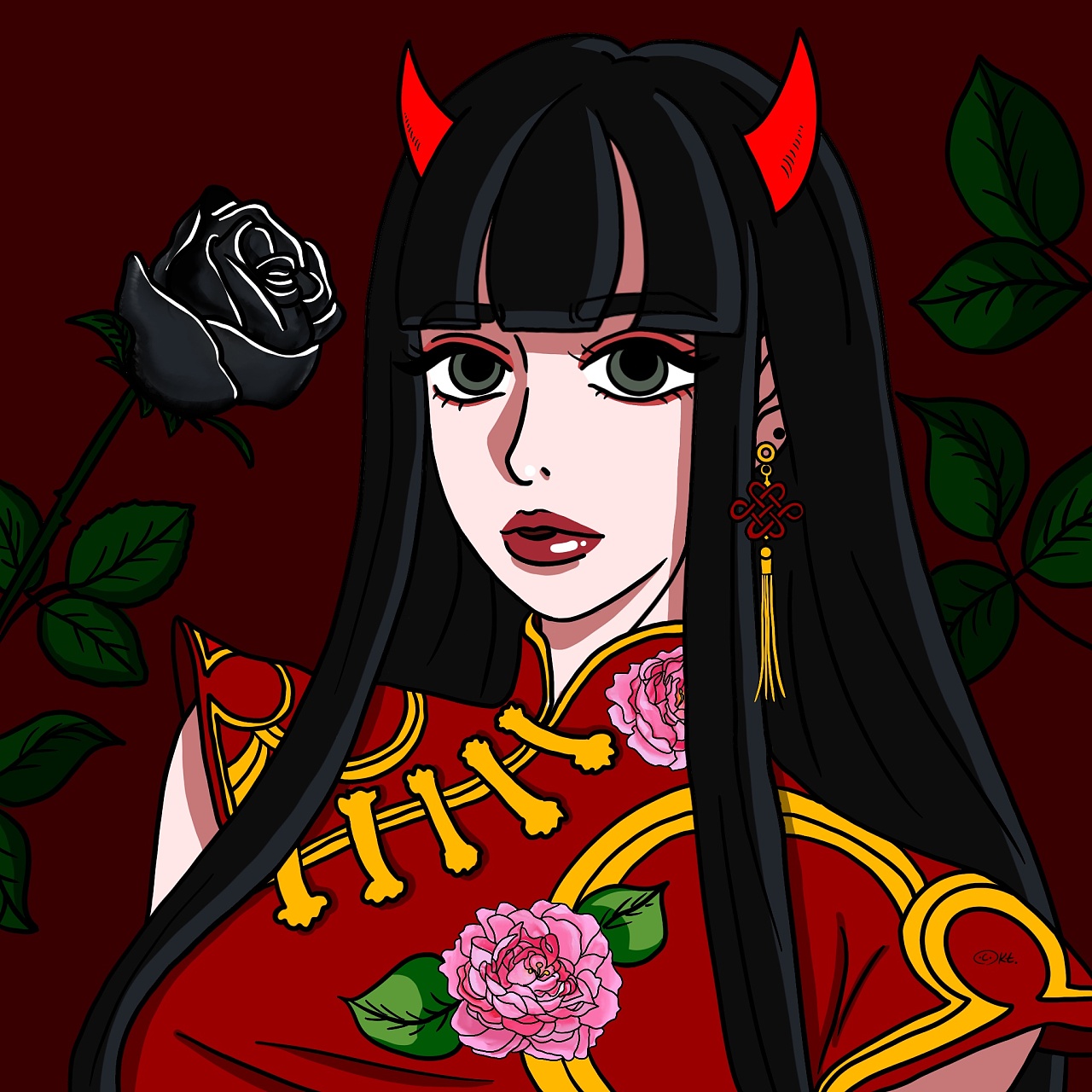 初来乍到 展现一下各种画的头像,其实平时画同人比较|动漫|单幅漫画