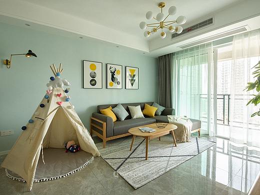 重庆俏业家装饰_雅居乐_现代北欧风格