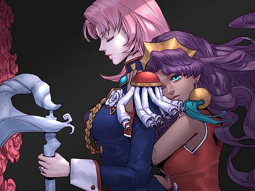少女革命同人插画