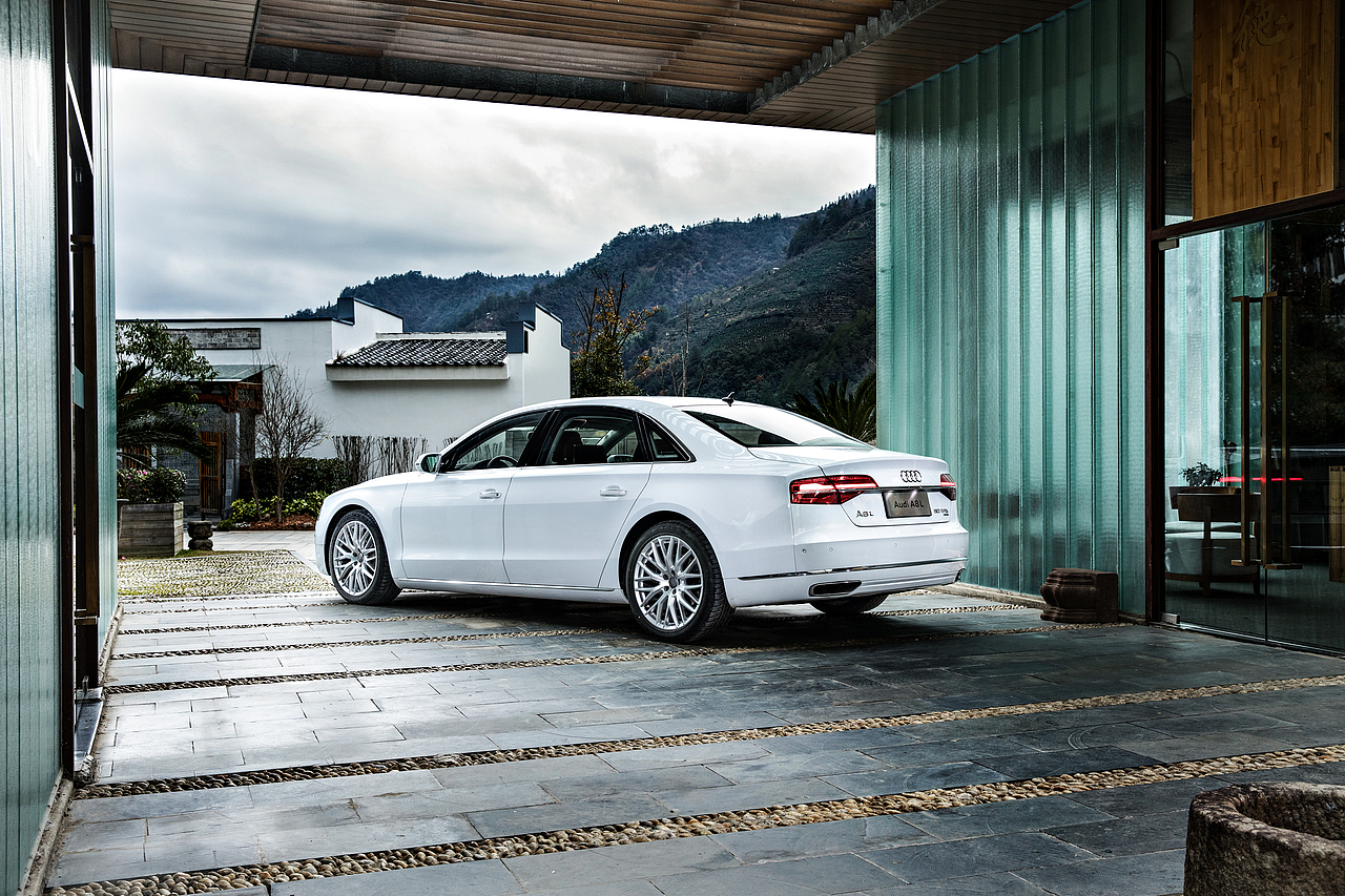 Audi A8L的一组媒体片子
