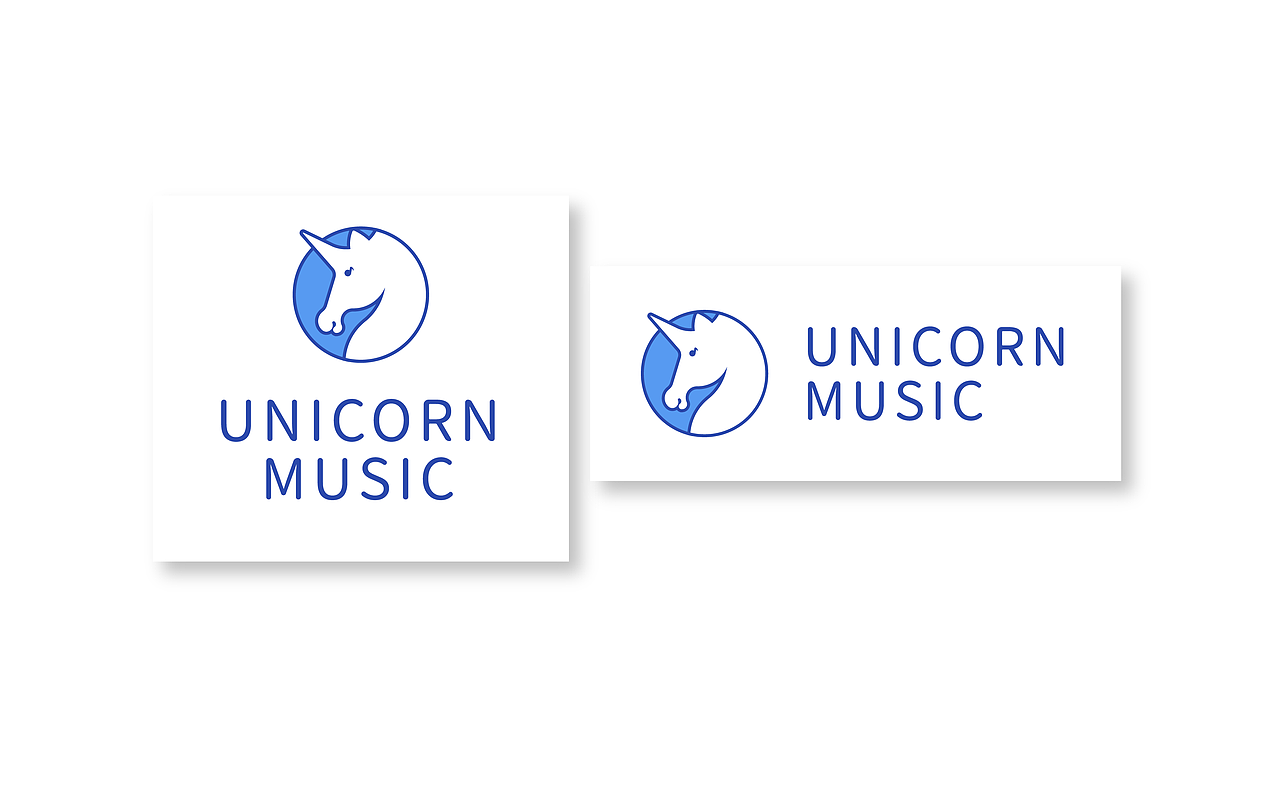 UNICORN MUSIC LOGO DESIGN