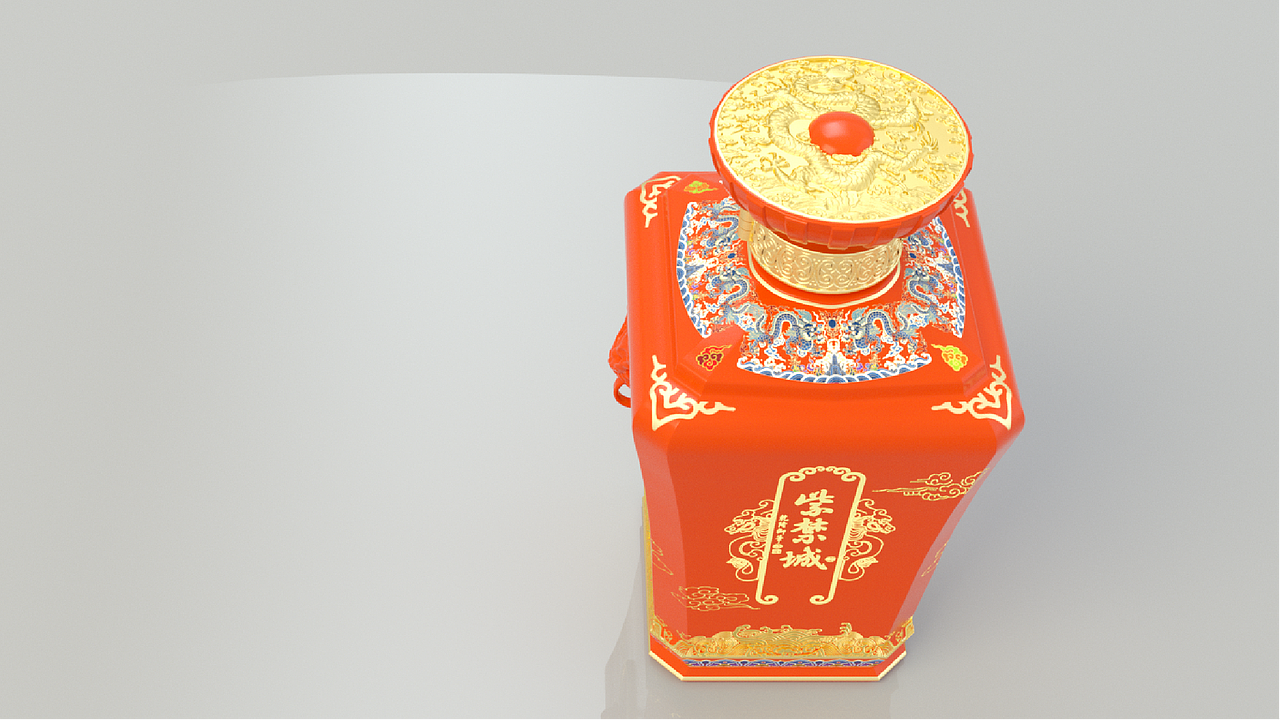 紫禁城酒瓶设计（图ZMjc4NTk0NzIw） - 包装 - 站酷设计师王小熊和小八蛋原创素材 - 站酷ZCOOL