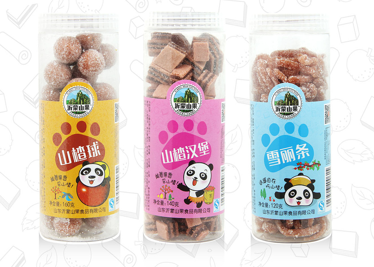 沂蒙山住着一枚熊猫仔 包装设计