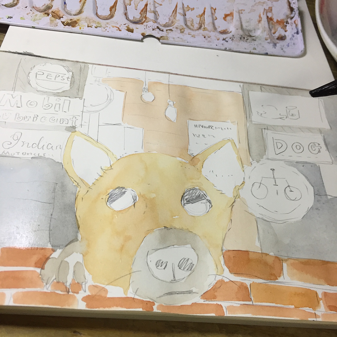 小狗涂鸦（图ZMTA4MDgxMDg0） - 新锐潮流插画 - 站酷设计师双喜喜原创素材 - 站酷ZCOOL