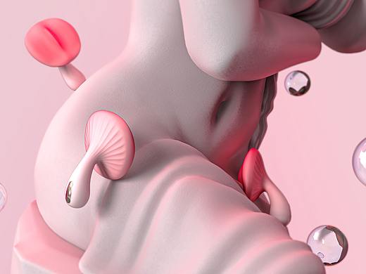 【魔力菇菇】小魔菇-女用情趣用品外观设计