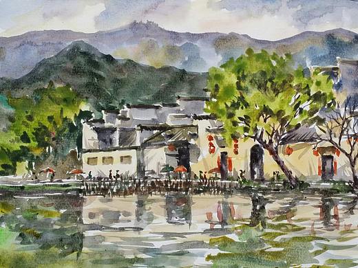 水彩小画