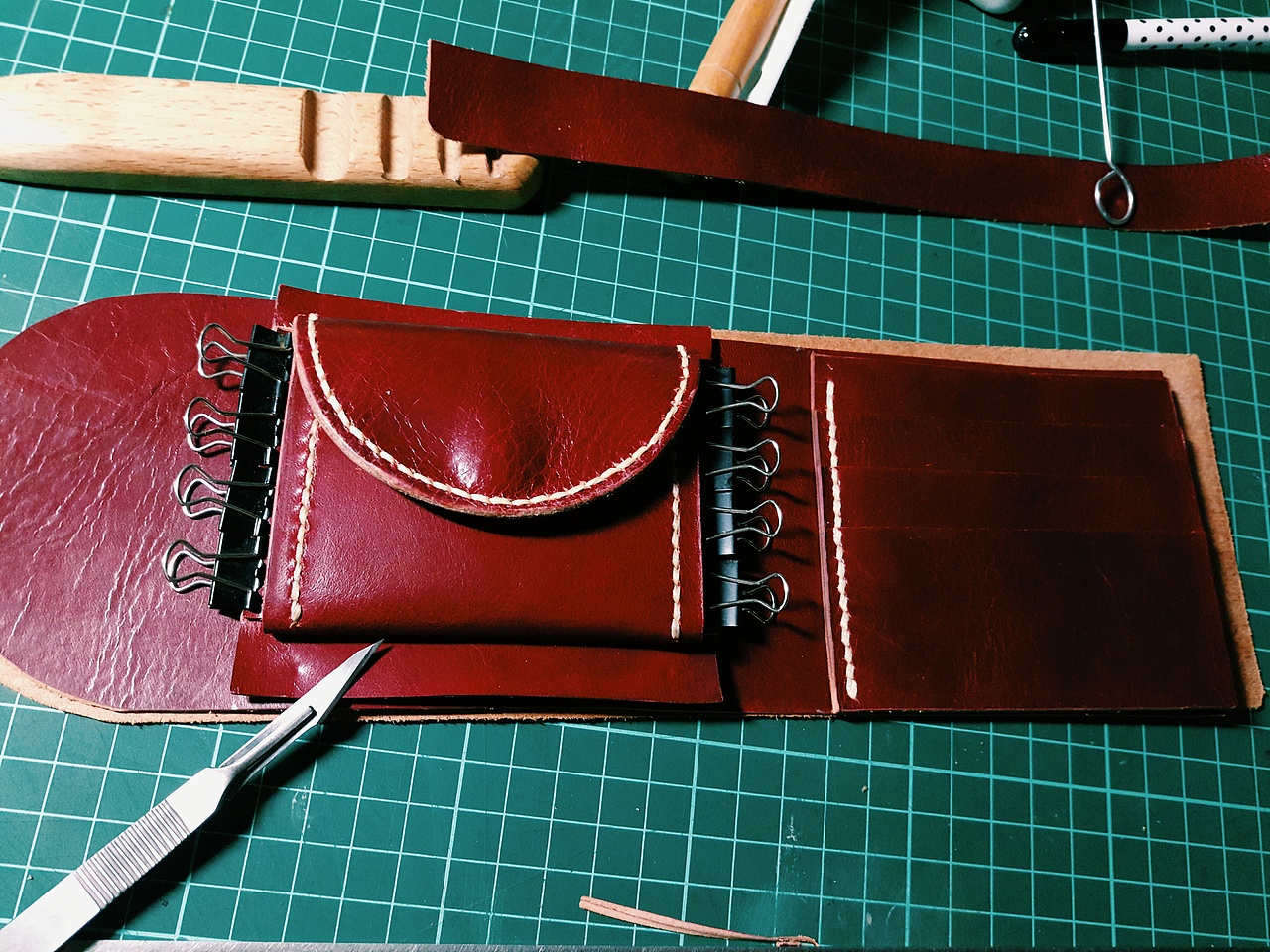 入门拙作:(五一日常)二折皮夹