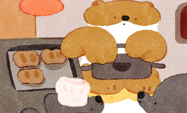 好久不见（图ZMzI0ODc4ODA4） - 儿童插画 - 站酷设计师梁柠檬梁柠檬原创素材 - 站酷ZCOOL