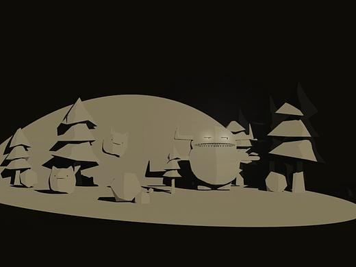 【Maya动画】猫和怪兽（个人主页-ZMzI4ODU5MjQ=） - 动画片 - 站酷设计师CindyCao原创素材 - 站酷ZCOOL