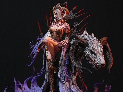 台湾原型师PKking《九天衡》系列作品——闇狐