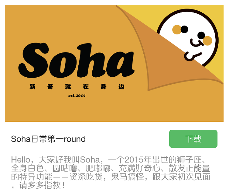 SOHA-IP形象设计（图ZMTQ0NDY5MDg0） - IP形象 - 站酷设计师老喵搬家公司原创素材 - 站酷ZCOOL
