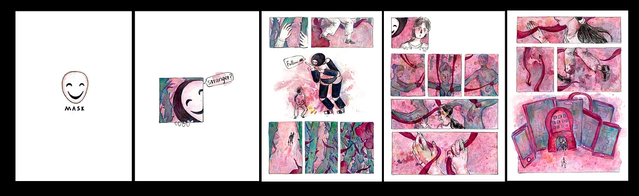 《痘痘》系列2–《玫瑰世界》