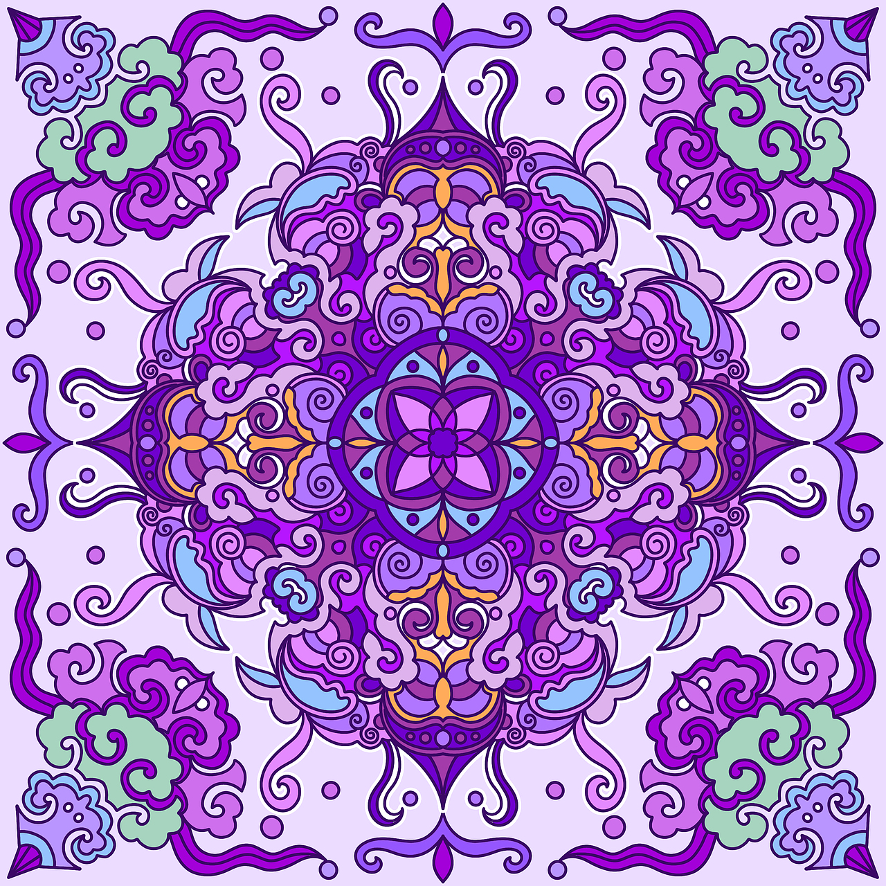 "云肩纹样”设计