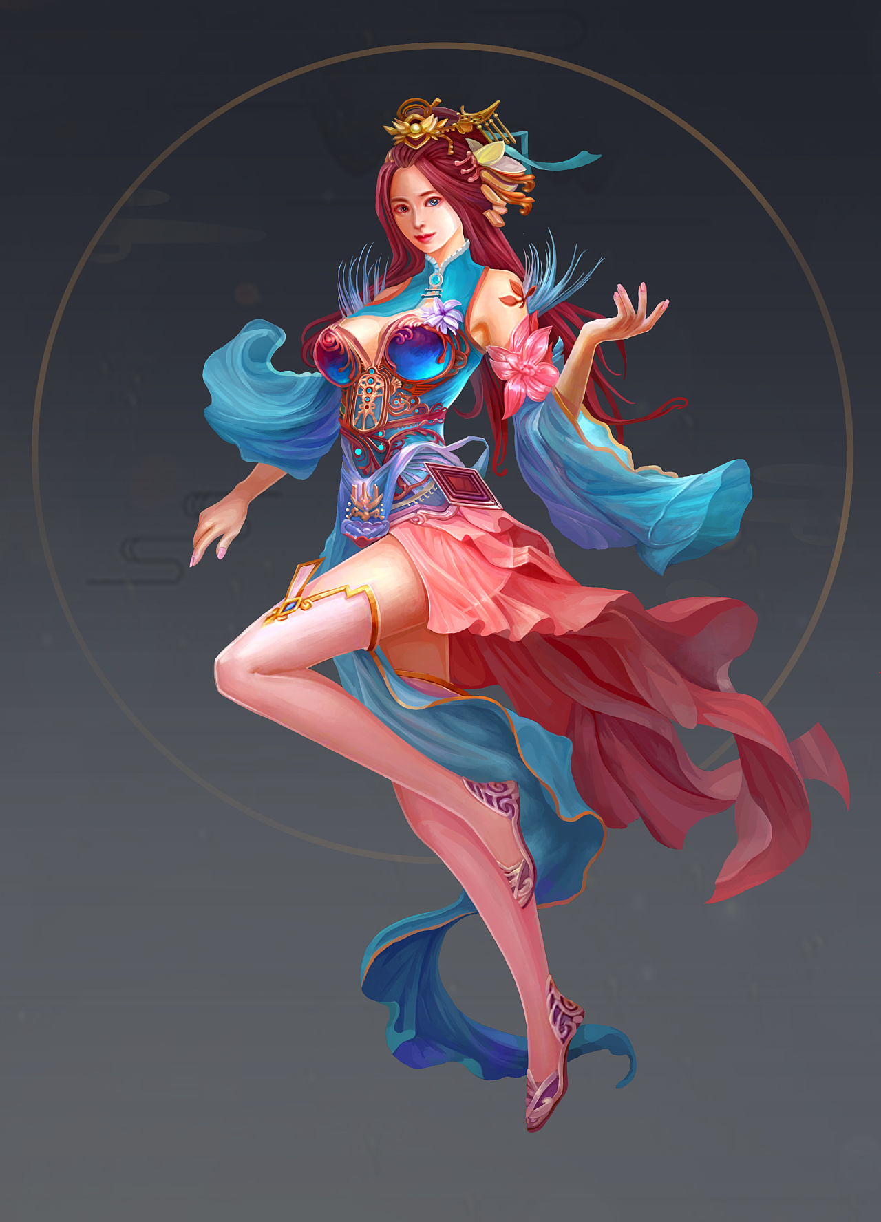 古风原画人物|插画|游戏原画|傻创 - 原创作品 - 站酷 (zcool)