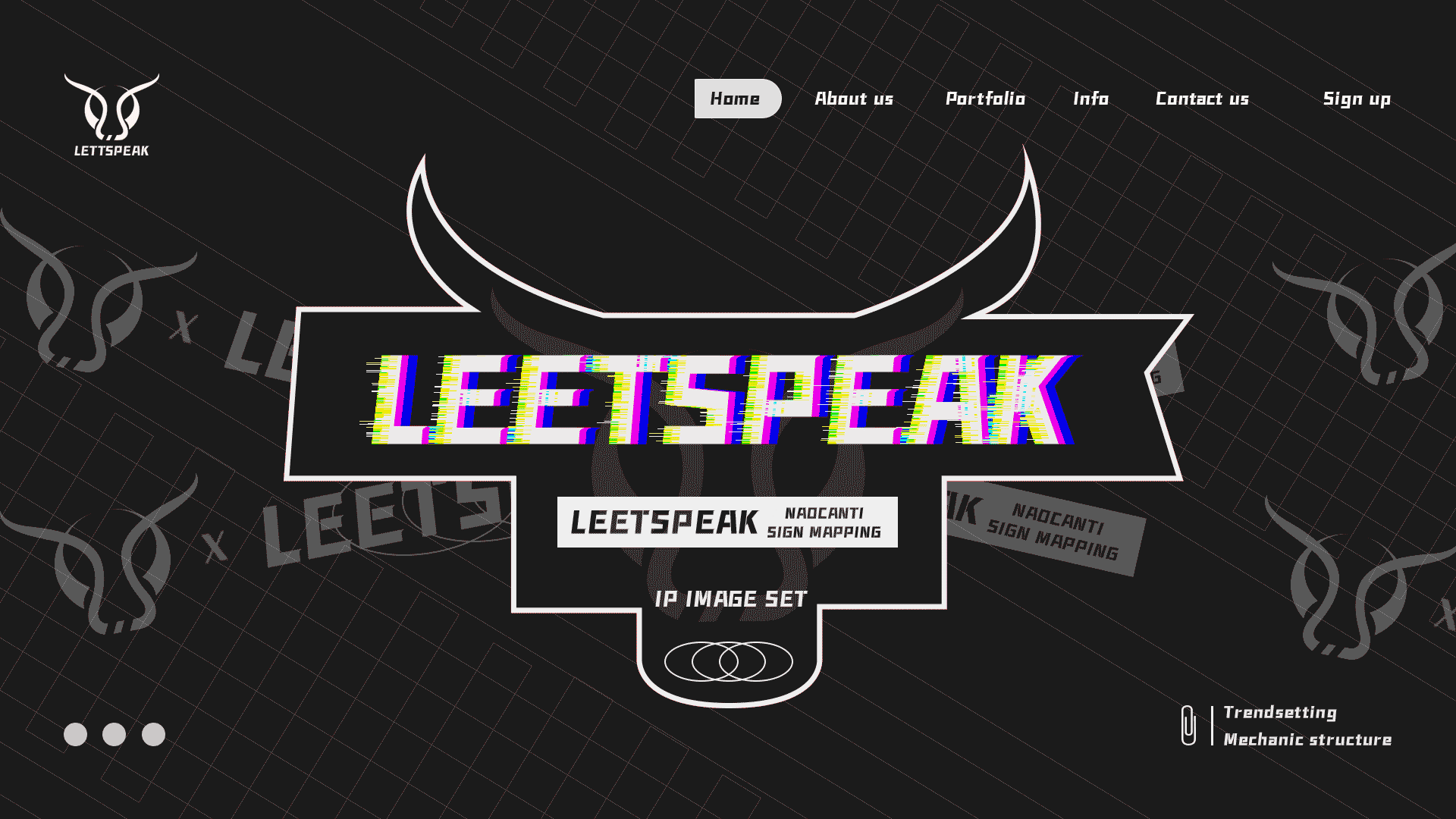 LEETSPEAK潮牌店铺IP（图ZMjY2ODc3NTMy） - 主题/皮肤 - 站酷设计师老傅啊原创素材 - 站酷ZCOOL