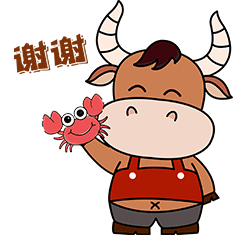 我是一只劳道牛（图ZMjQ2ODY2MTg4） - IP形象 - 站酷设计师carrie_MQ原创素材 - 站酷ZCOOL