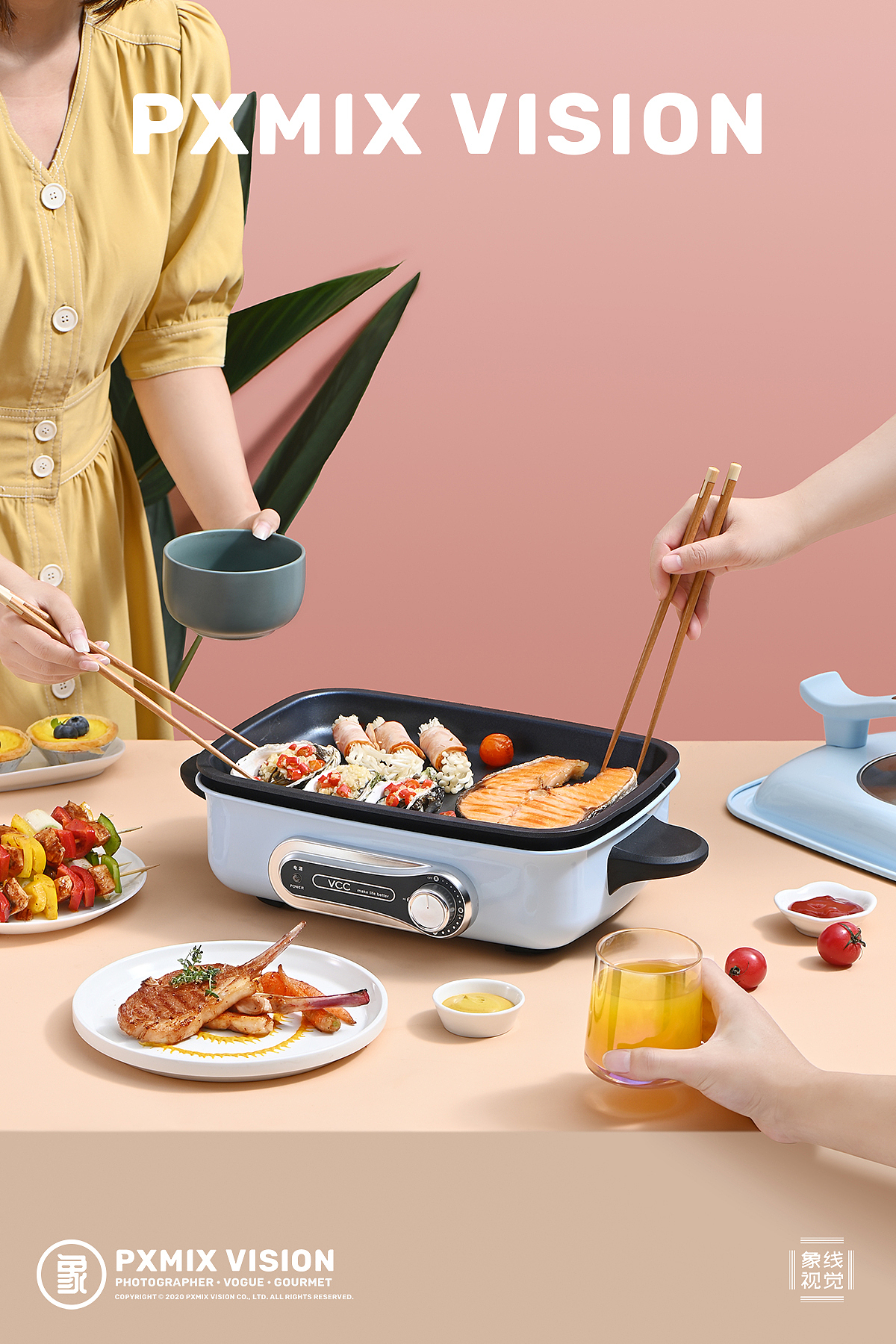 产品摄影 丨 一锅多用 百变韩国料理锅（图ZMjI5MjI5MTEy） - 产品摄影 - 站酷设计师光影集原创素材 - 站酷ZCOOL