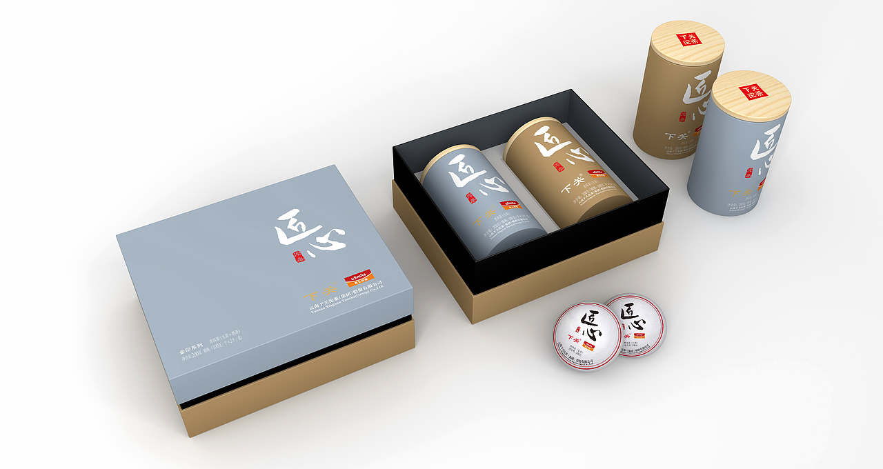 下关沱茶（图ZNjg1MTYxMDg=） - 包装 - 站酷设计师左道设计原创素材 - 站酷ZCOOL