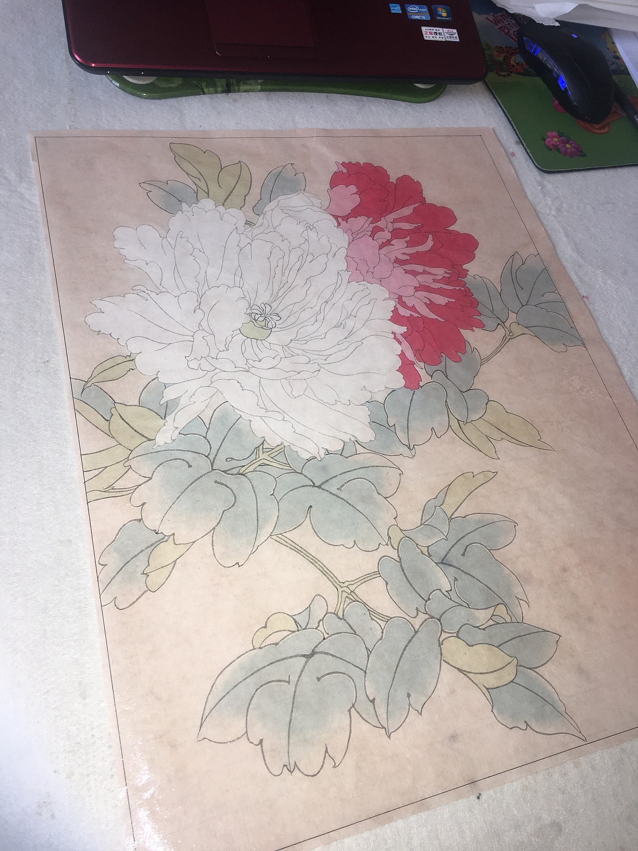 工笔小品（图ZODkyNjIzODQ=） - 绘画 - 站酷设计师柒染孤城原创素材 - 站酷ZCOOL