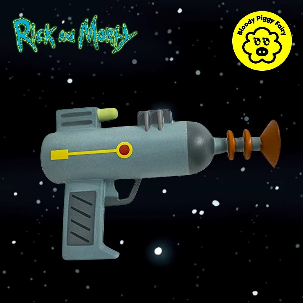 rick & morty 瑞克和莫蒂-雷射枪|三维|动画/影视|陈不睡 - 原创作品