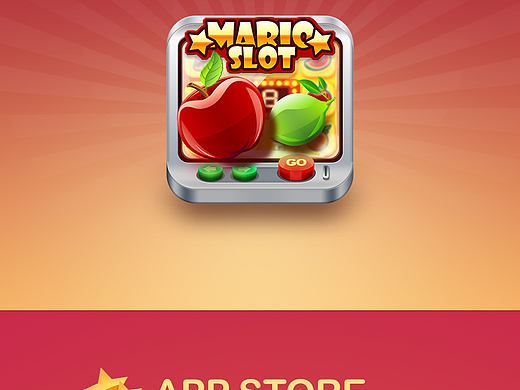 《花果水果机》icon设计