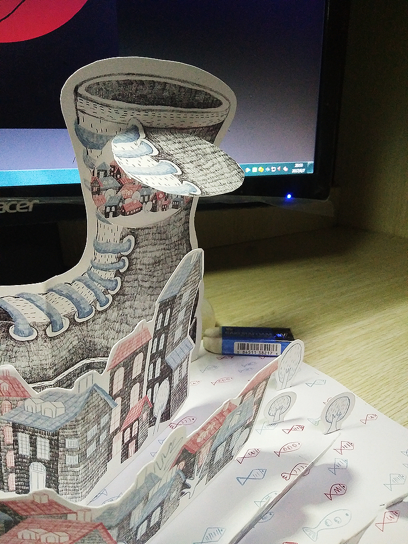 立体书《鞋子王国》（图ZODE2MTI0MDQ=） - 儿童插画 - 站酷设计师爱画画的阿甘原创素材 - 站酷ZCOOL