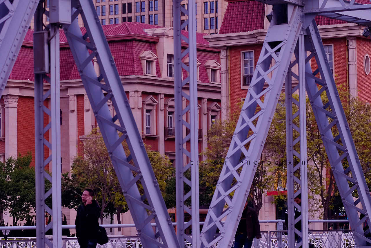 2019年拍摄,解放桥,全钢结构,