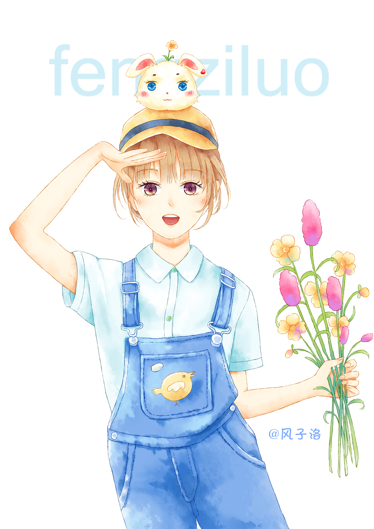 小温暖之牛仔女孩