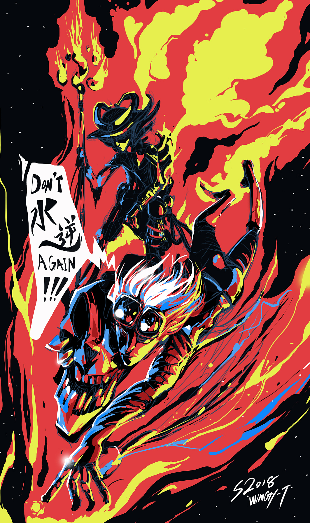 插畫練習(瞎涂）（圖ZMTE3NjMwNzY4） - 藝術(shù)插畫 - 站酷設(shè)計師磨太太的W原創(chuàng)素材 - 站酷ZCOOL