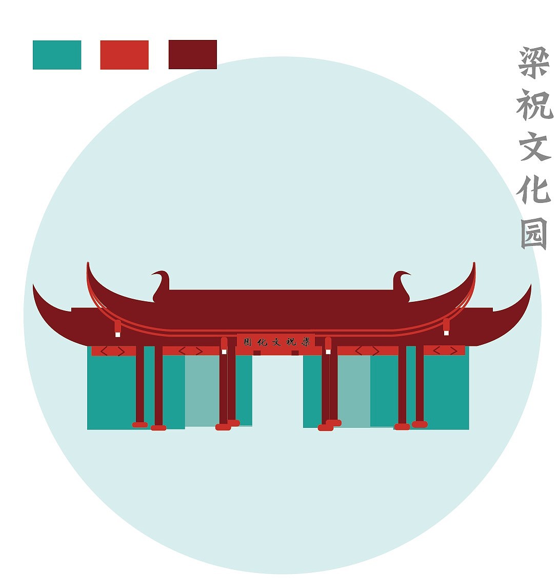 宁波手绘原创地图