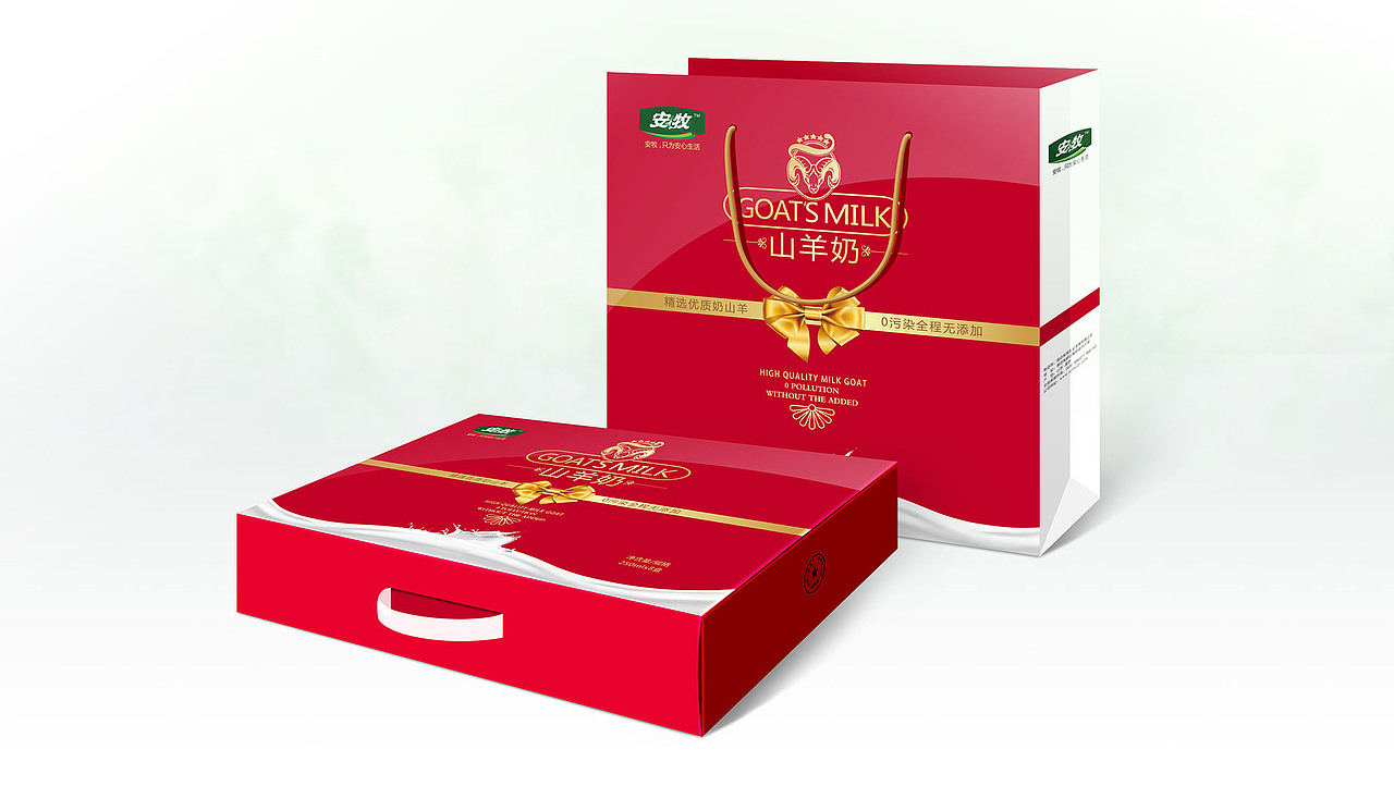 山东安牧羊奶品牌包装策划设计-山东太歌文化创意