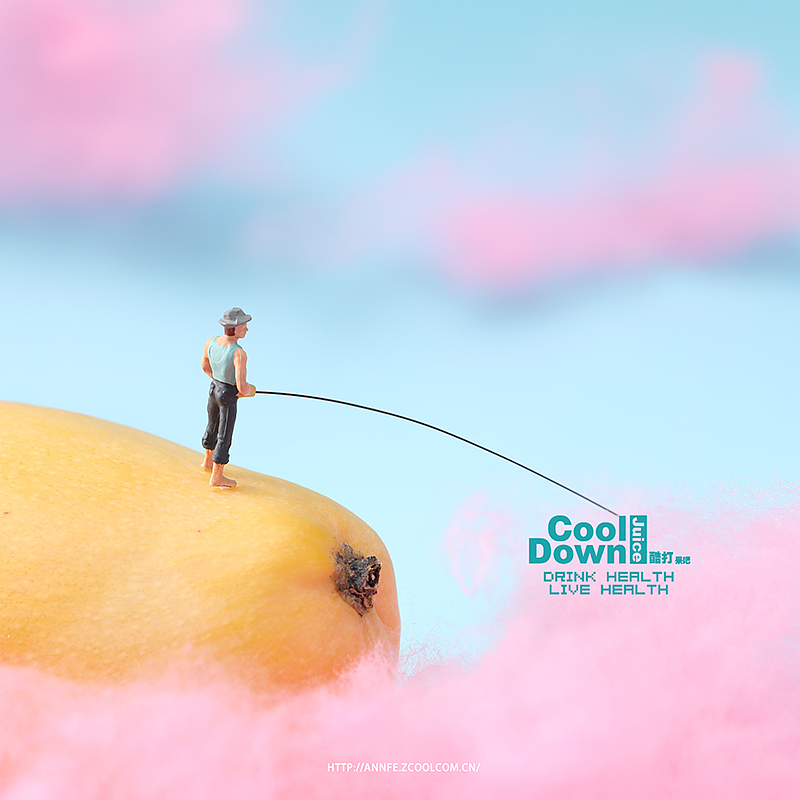 果汁饮品海报饮料广告缩微摄影杭州摄影美食摄影