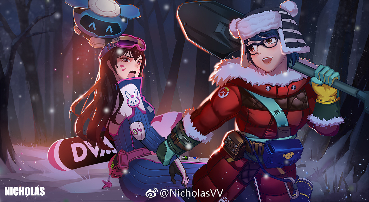 守望先锋小美dva