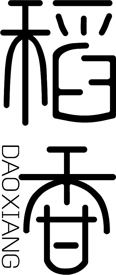 大米APP的LOGO设计