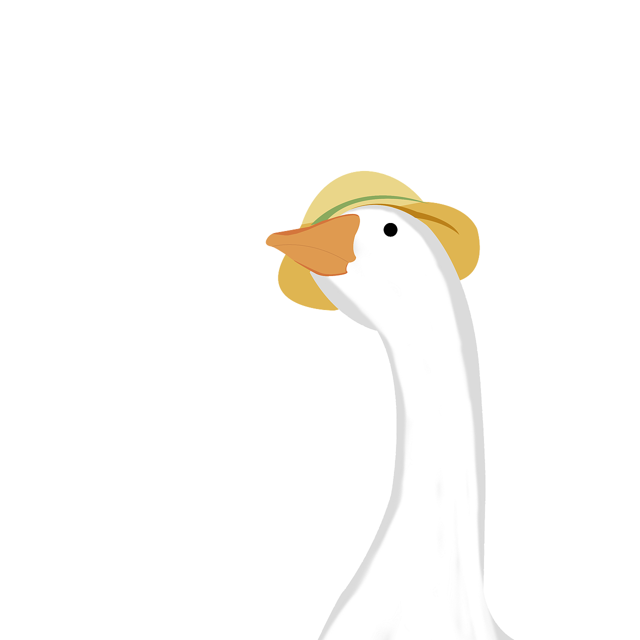 鹅鹅鹅|插画|创作习作|赢婷_临摹作品-站酷zcool