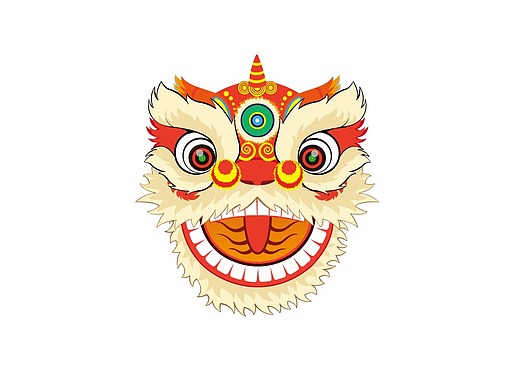 ai练习-中国风.狮子头