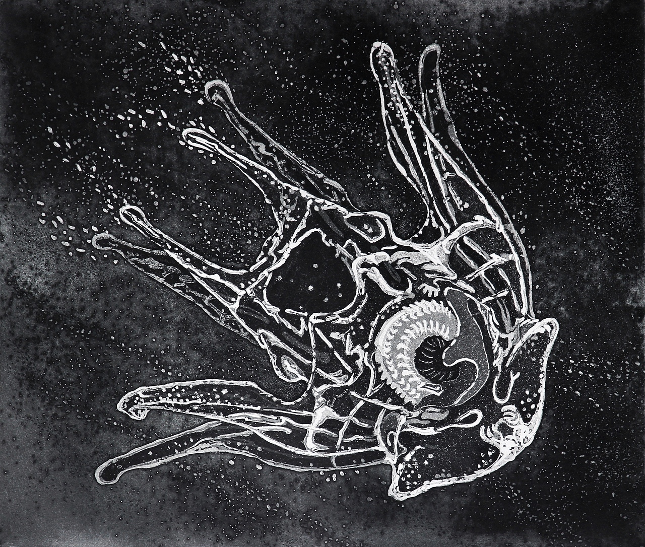 一系列版画作品