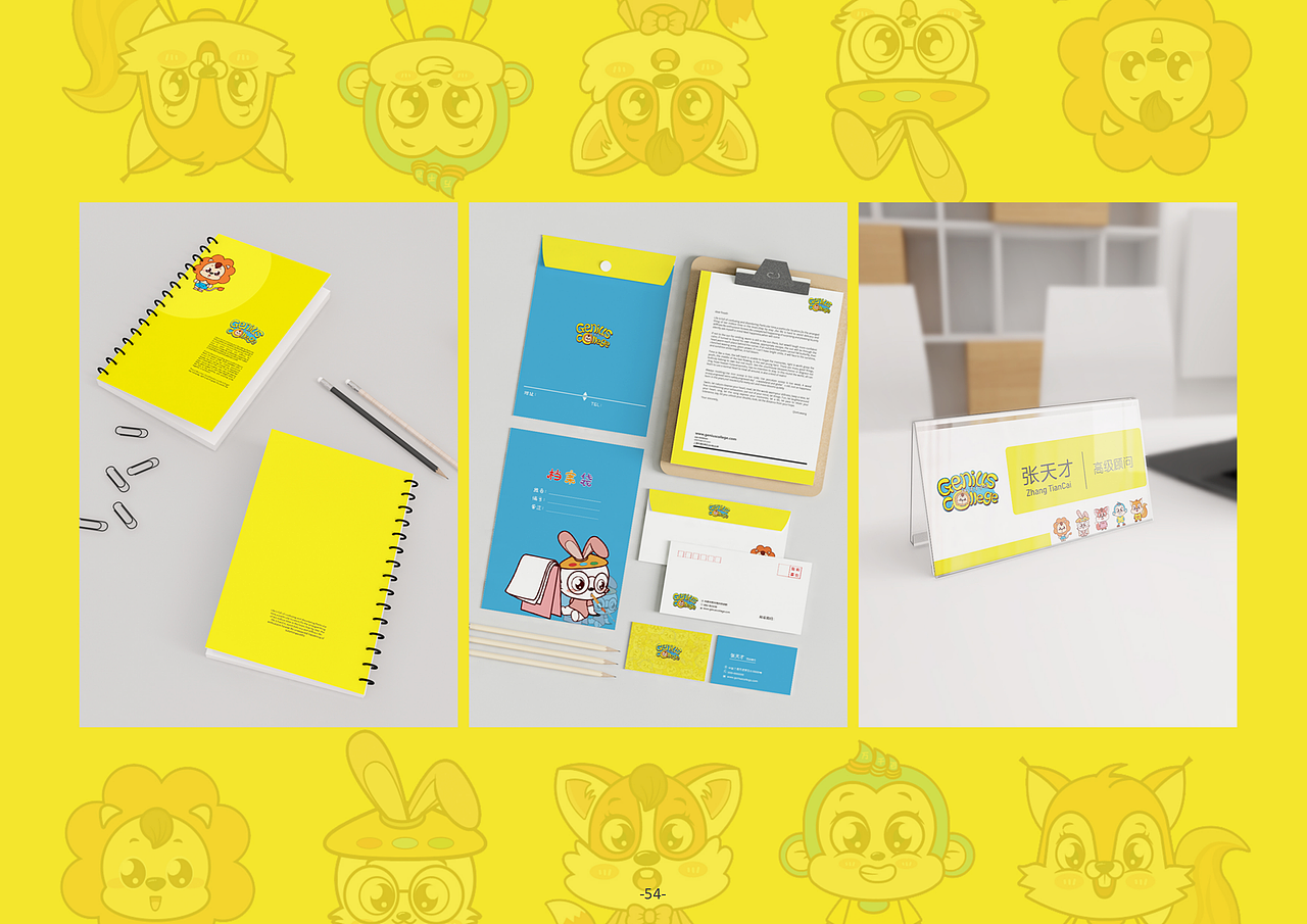 「天才学院品牌升级」VIS项目设计