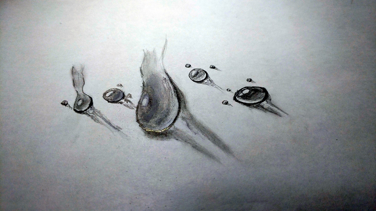 入门素描——水滴