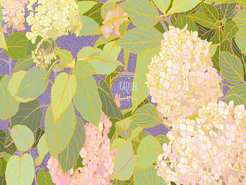 《漫步花丛🐈》（个人主页-ZNjgzNzI1ODA=） - 商业插画 - 站酷设计师Raquelll原创素材 - 站酷ZCOOL