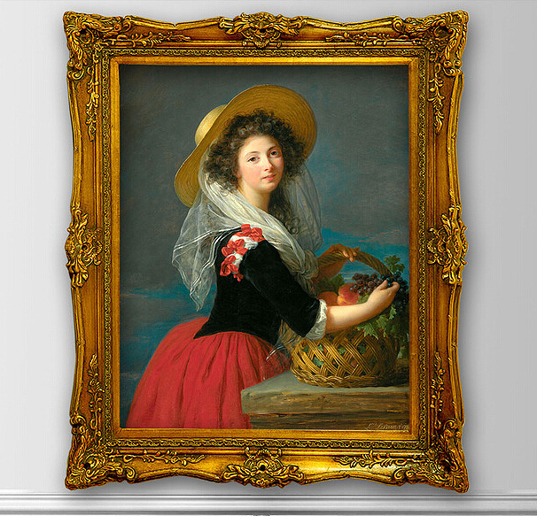 碧桂园 房地产报纸广告 欧洲名画的根 漫画的调调~