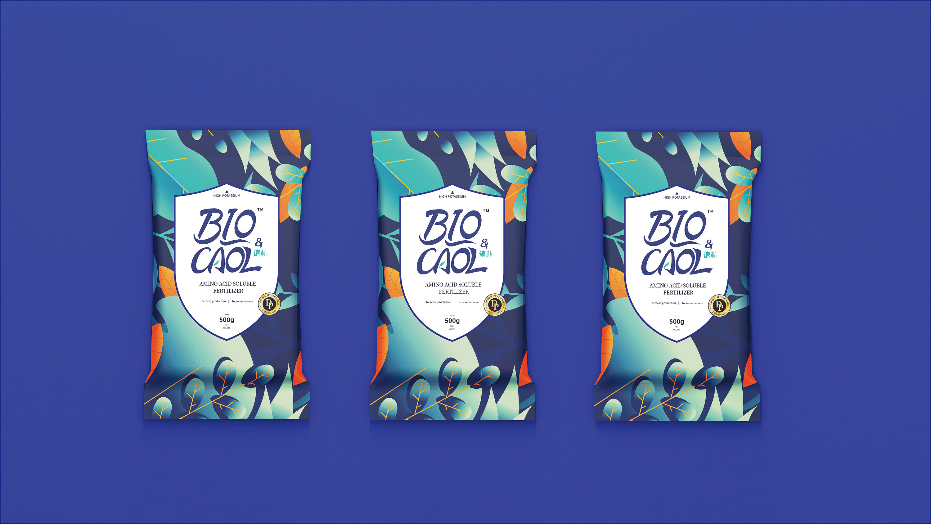 「德朴生物科技有机肥」品牌包装设计
