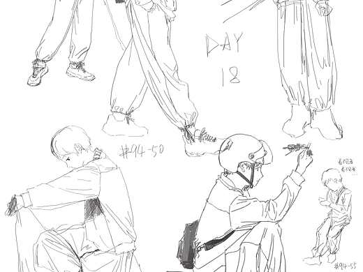 #速寫(xiě)60天挑戰(zhàn)賽#day18@速寫(xiě)班長(zhǎng)（個(gè)人主頁(yè)-ZNTg2Mjk5OTI=） - 創(chuàng)作習(xí)作 - 站酷設(shè)計(jì)師Winky222原創(chuàng)素材 - 站酷ZCOOL