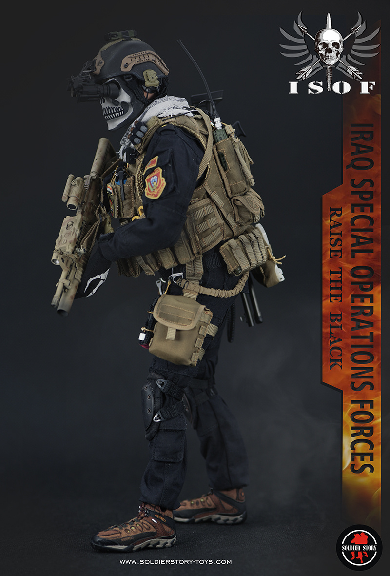 soldier story伊拉克特种部队1:6比例军事珍藏人偶|手工艺|手办/模玩