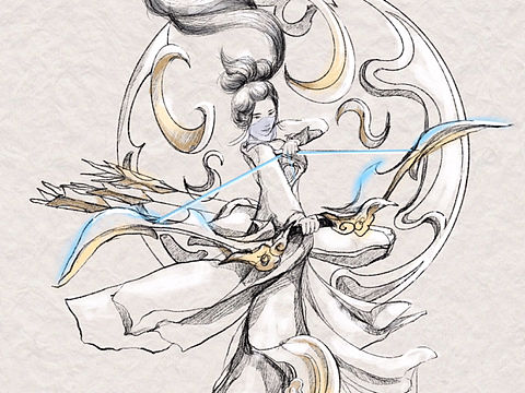王者荣耀 云上伽罗 同人（个人主页-ZNjI2Njc3ODQ=） - 商业插画 - 站酷设计师春光灿烂Pipi皮原创素材 - 站酷ZCOOL