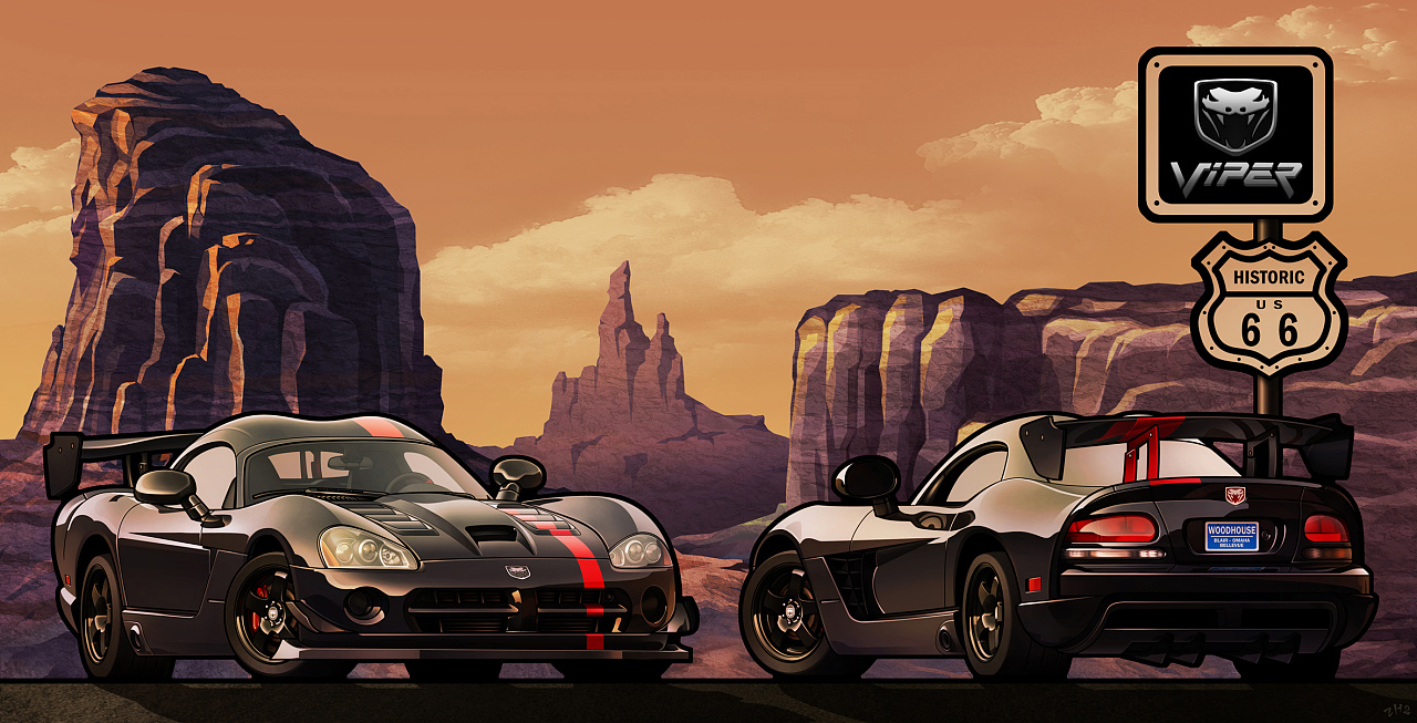 2012年练习总结(汽车)|插画|艺术插画|赵正1981 - 原创作品 - 站酷